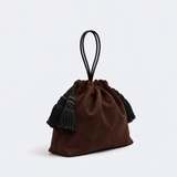 The Joey Mini - Chocolate Suede