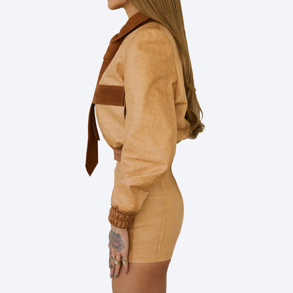 MWM x BTN - Embossed Hornback Jacket