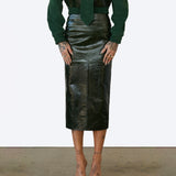 MWM x BTN - Embossed Hornback Skirt