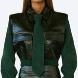 MWM x BTN - Green Necktie