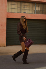 MWM x BTN - Embossed Snake Skirt