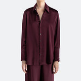 Studio Essential - Long Sleeve Blouse - Pinot