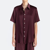 Studio Essential - Short Sleeve Blouse - Pinot