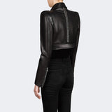 THE MAUD CROP BACK-LACE